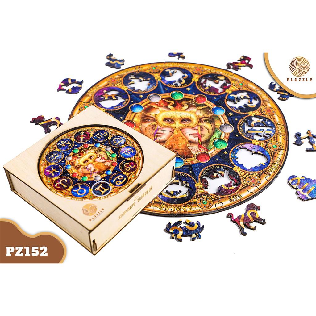 PLUZZLE Bộ xếp hình gỗ thông minh puzzle đồ chơi ghép hình – Cung Song Tử – PZ152
