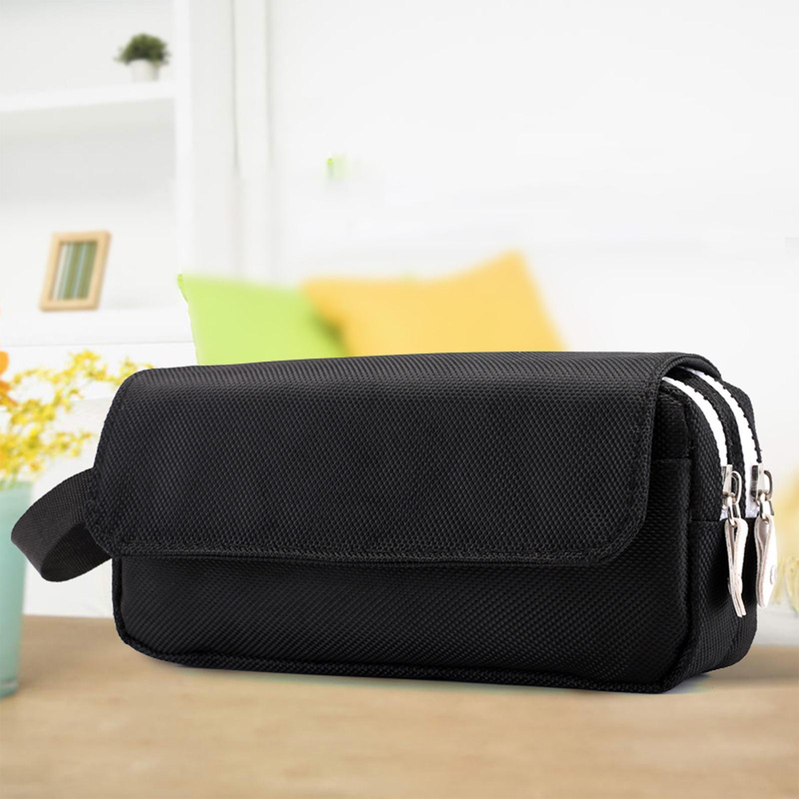 Pencil Pouch Bag Makeup Pouch Large Capacity with Zipper for Stationery Pens