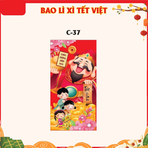 Bao Lì Xì 2023 Set 10 cái - C37