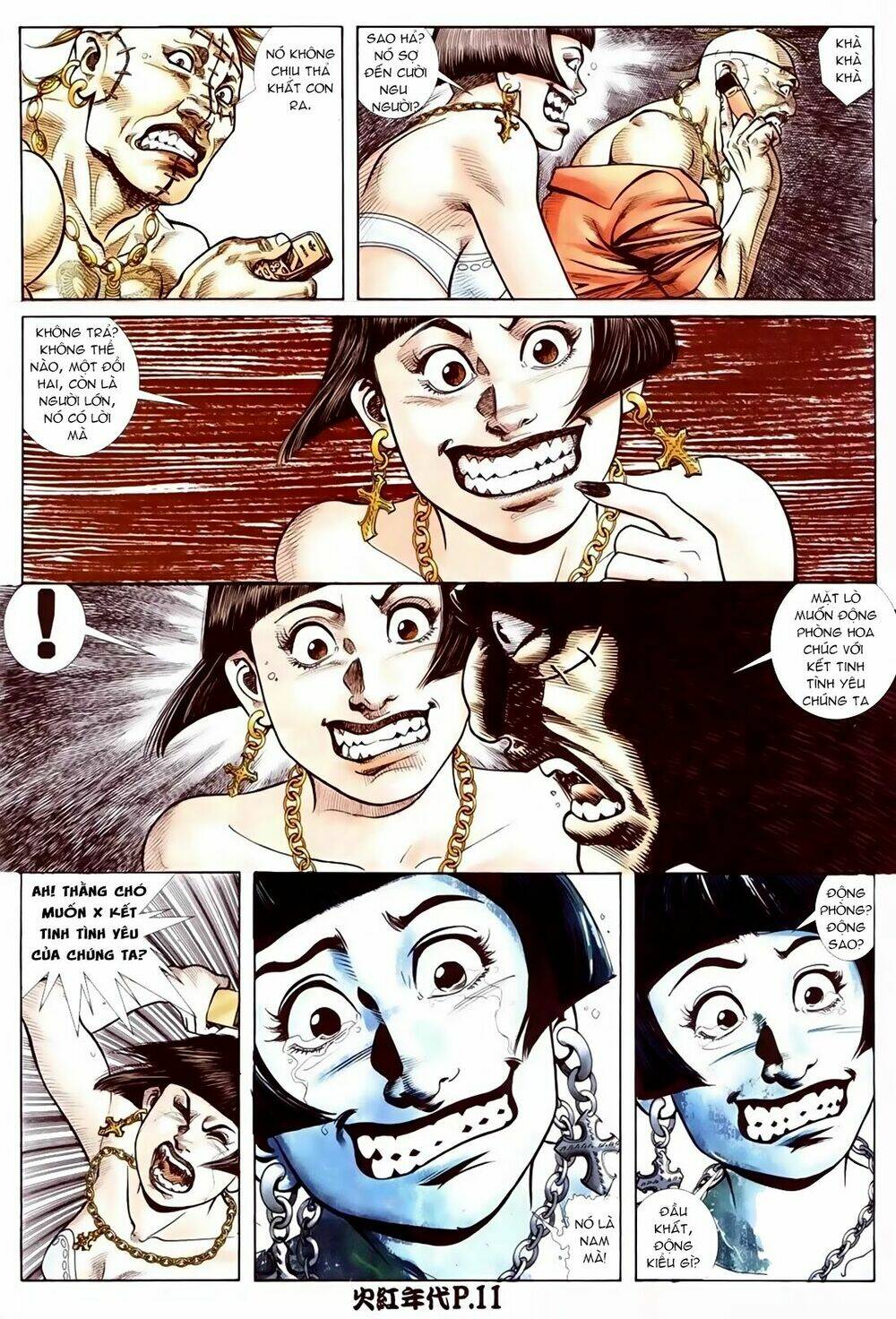 hỏa hồng niên đại hắc cốt đường chapter 84 9