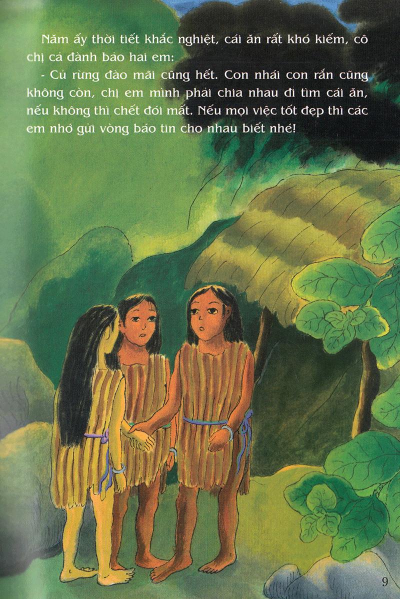 Tranh Truyện Dân Gian Việt Nam: Con Gái Nàng Tiên Núi