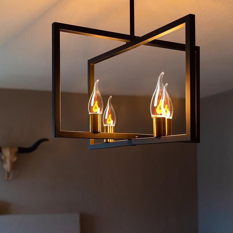 Bóng Đèn LED E14 E27 Tiết Kiệm Năng Lượng Tạo Hiệu Ứng Ngọn Lửa Trang Trí Tiệc Giáng Sinh Năm Mới