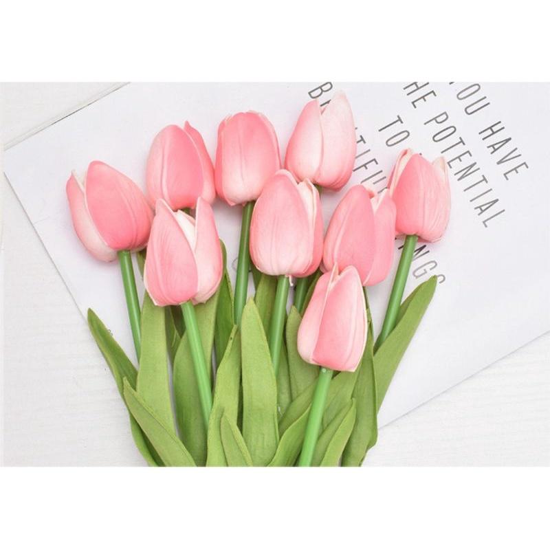 Hoa Tulip Pu decor trang trí nhà cửa, hoa giả cao cấp