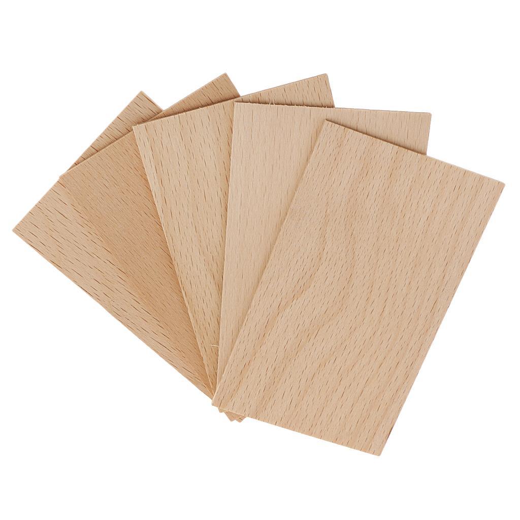 10 Pieces 2mm Thick Wood Slices Decorative Wood Embellishment DIY Crafts DIY Craft Plaques Wood Pieces