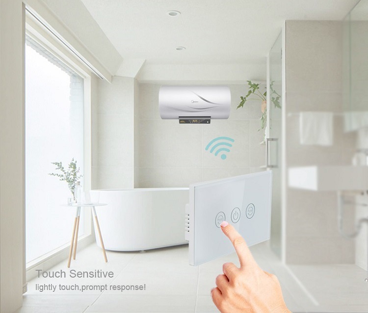 Công Tắc Wifi Bình Nóng Lạnh 20A Hẹn Giờ Tắt Tuya