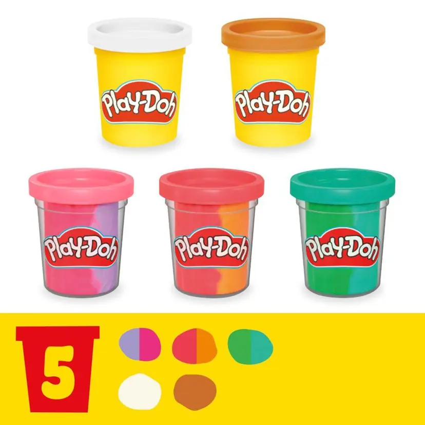 Đồ Chơi Bột Nặn Nhà Máy Kem Cầu Vòng Playdoh G0028