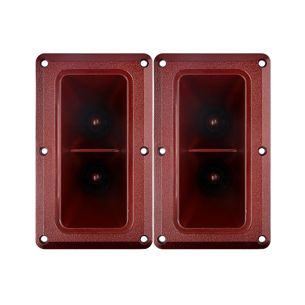 Aiyima 2pcs tweeter piezo kép 160*94mm còi piezoelectric loa 150W Buzzer treble piezo đầu trình điều khiển loa Color: Red