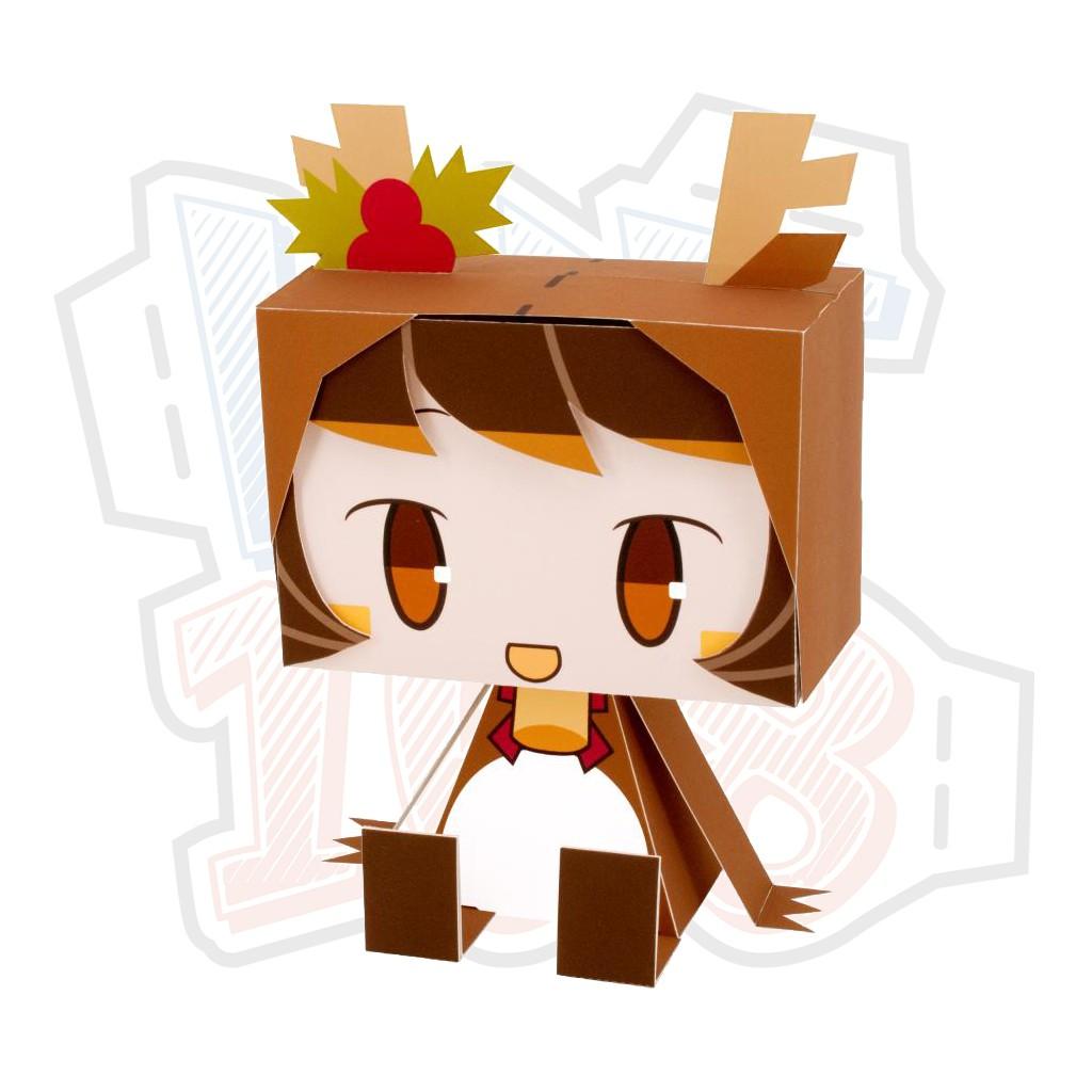 Mô hình giấy Giáng Sinh Noel Christmas tuần lộc Reindeer Girl Cute