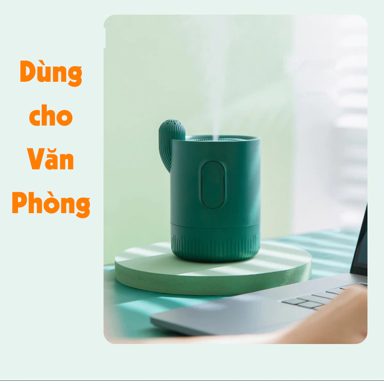 Máy khuyếch tán tinh dầu, tạo độ ẩm tích điện 2000mAh TPG.02 dung tích 300ml - Máy tạo ẩm khử mùi ô tô - Hàng Chính Hãng