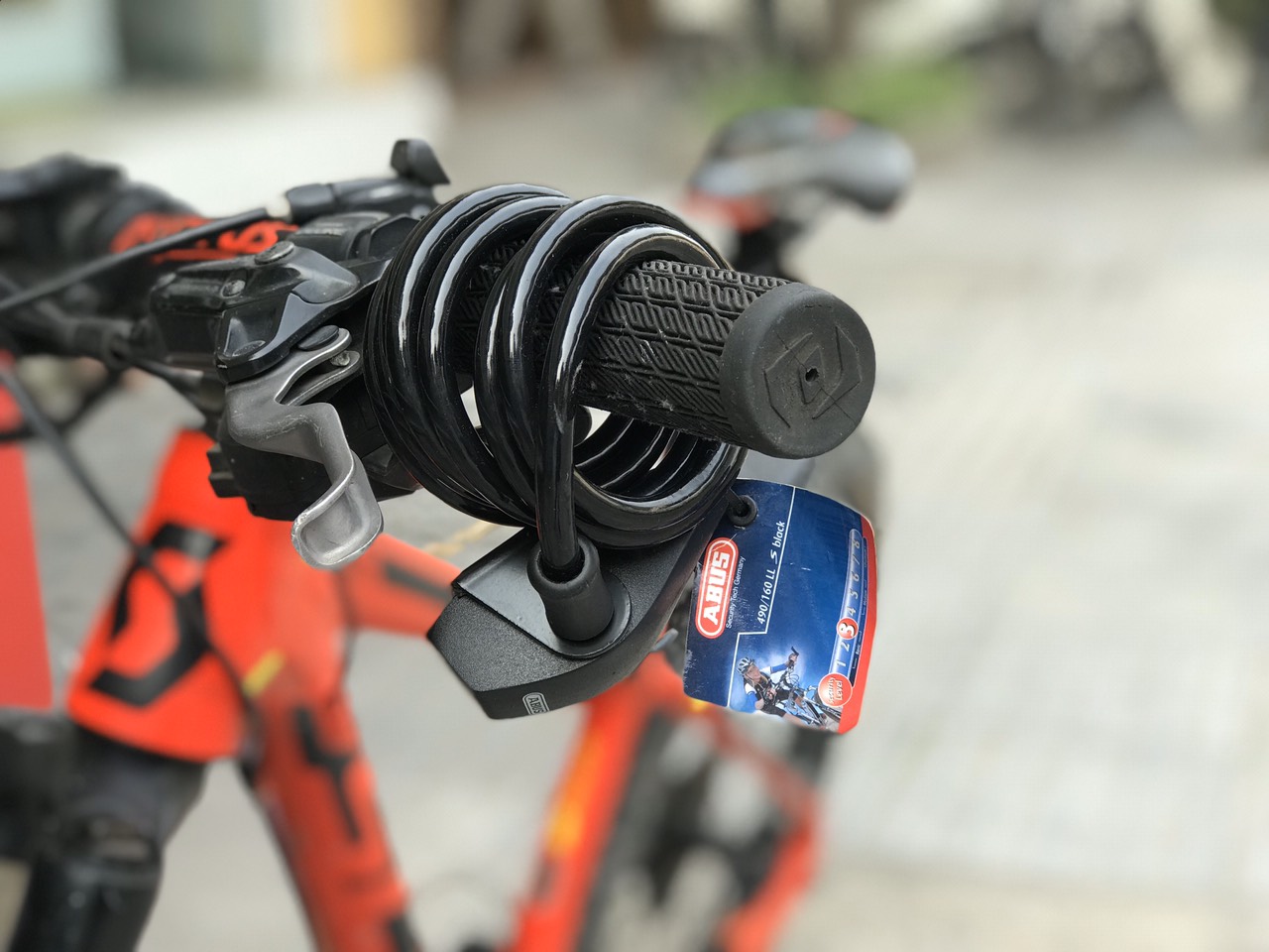 Khóa dây xe đạp ABUS 490/160- CHLB Đức