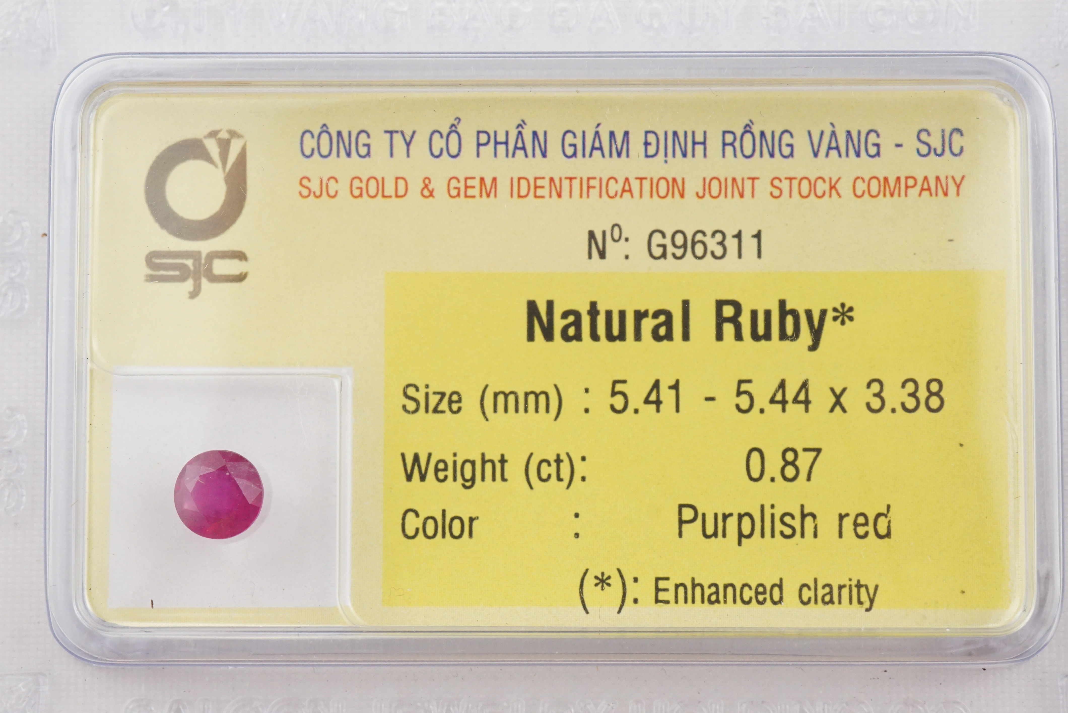 Mặt Đá Ruby Tự Nhiên Mài Giác Tròn - Làm Mặt Dây Chuyền, Bông Tai, Nữ Trang, Trang Sức Legaxi