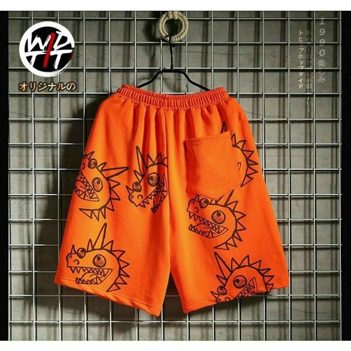 Quần thun lửng co giãn unisex in khung long 3D có túi sau phong cách năng động,Quần Short Kaki Lưng Thun Co Giản Phản Quang Unisex Mềm Mịn 3 Màu Trẻ Trung Phong Cách Hàn Quốc