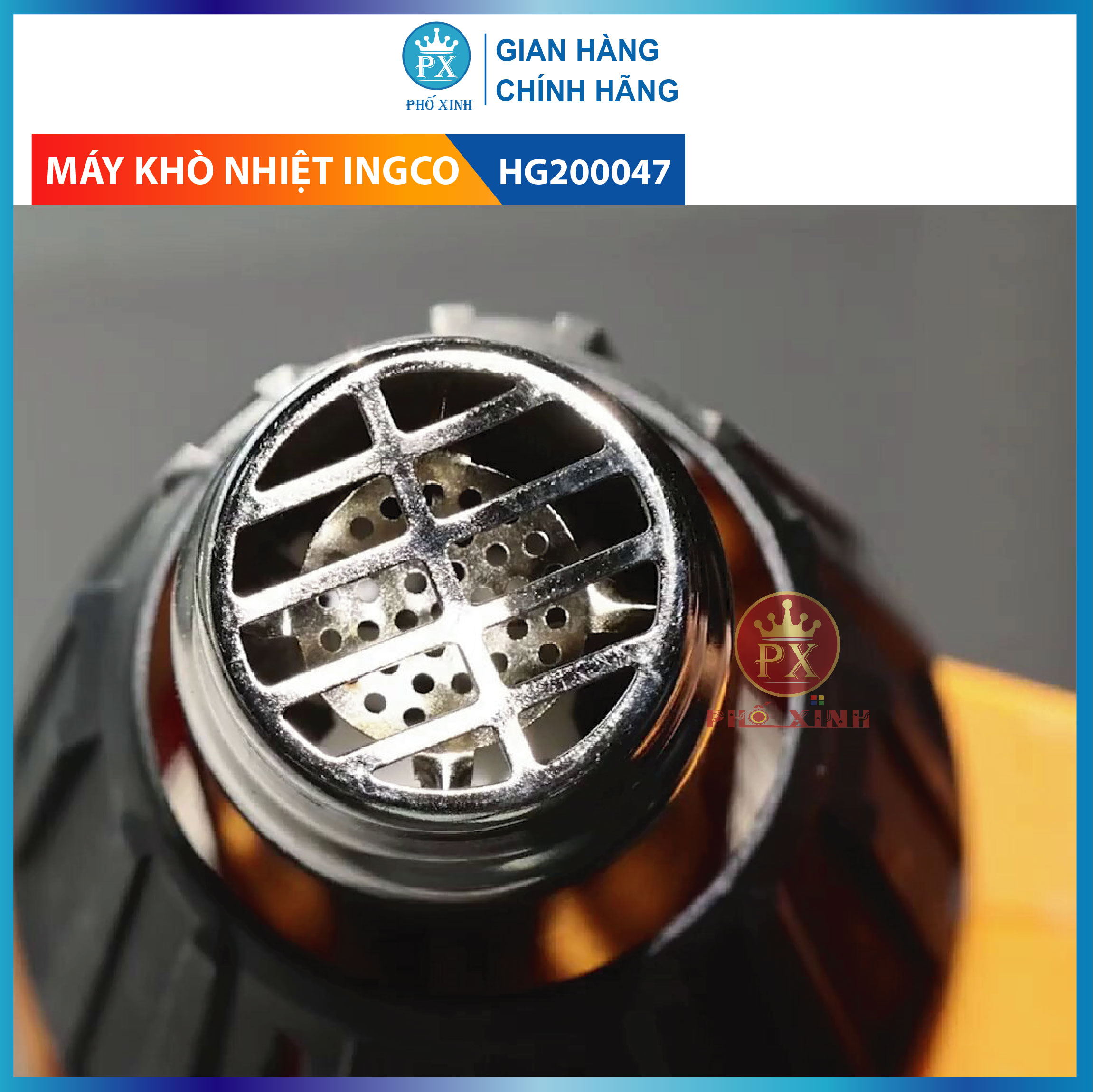 MÁY THỔI NHIỆT INGCO HG200047