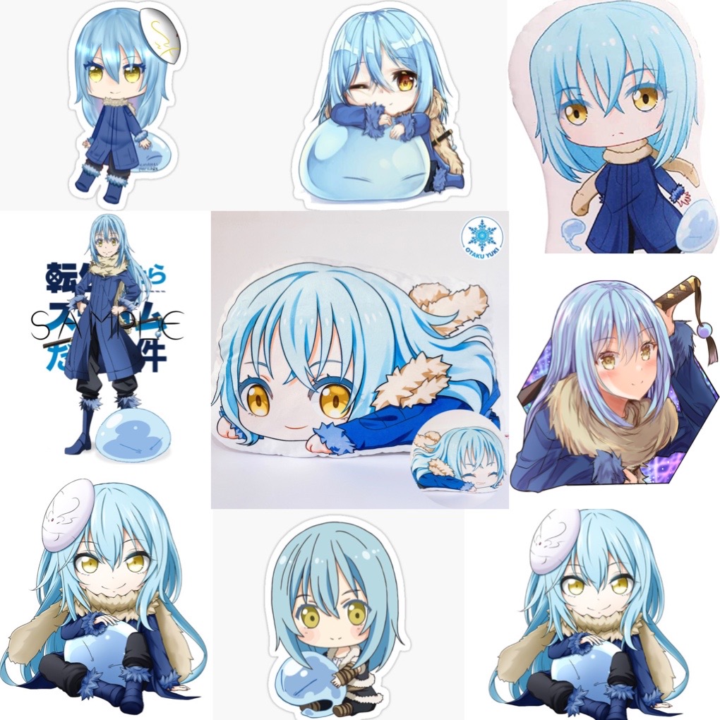 Ảnh Sticker Rimuru Tempest 30-60 cái/Hình dán Tensei Shitara Slime Datta ken