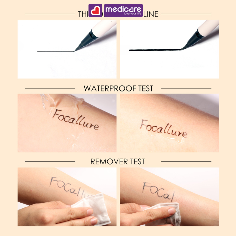 Bút kẻ mắt nước FOCALLURE superfine liquid eyeliner 0.5ml