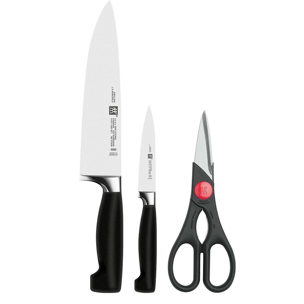 Bộ Dao 3 Món Zwilling Four Star - Dao làm bếp thương hiệu Zwilling từ Đức