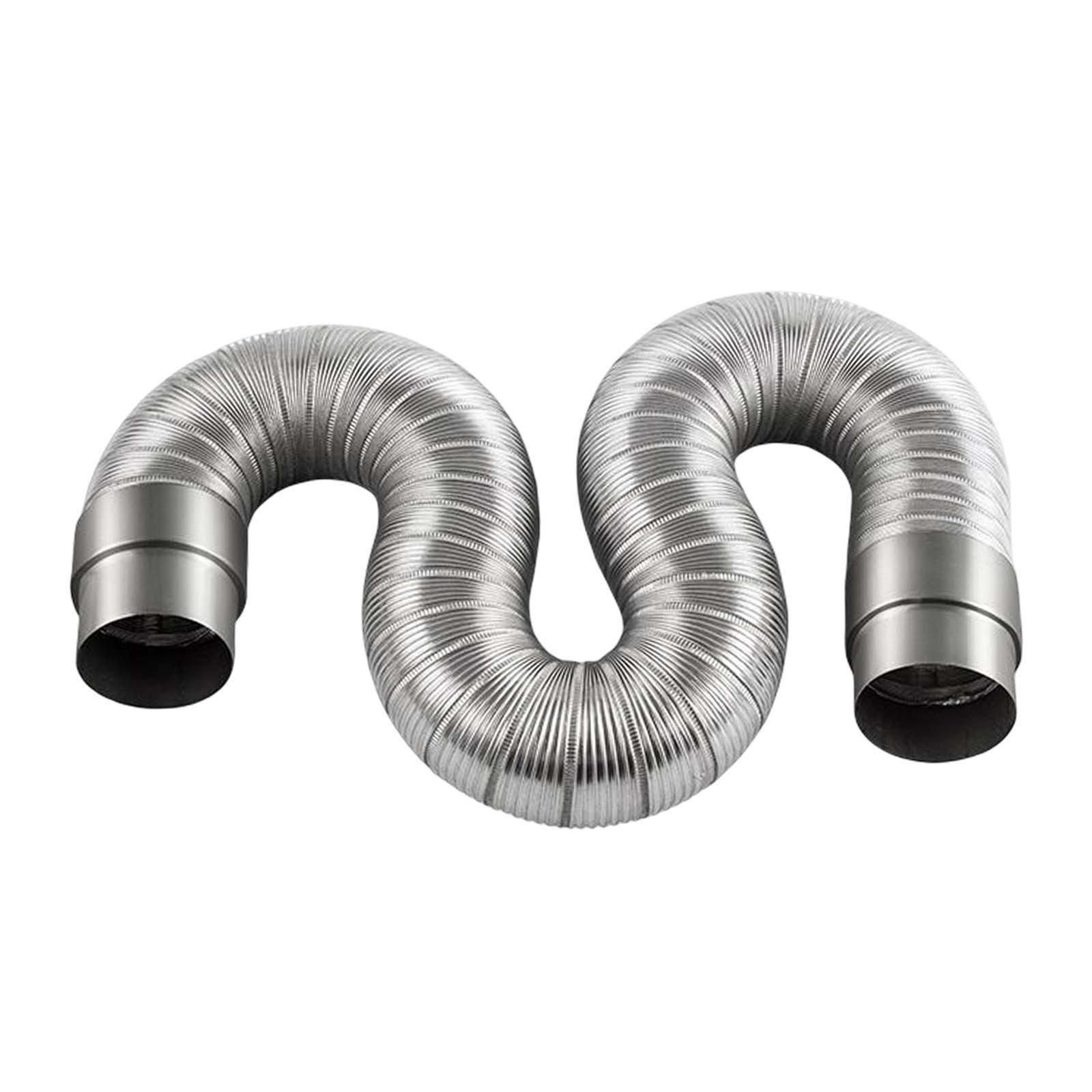 Gas Heater Exhaust Pipe Duct Bendable for Bathroom Heater Replacement