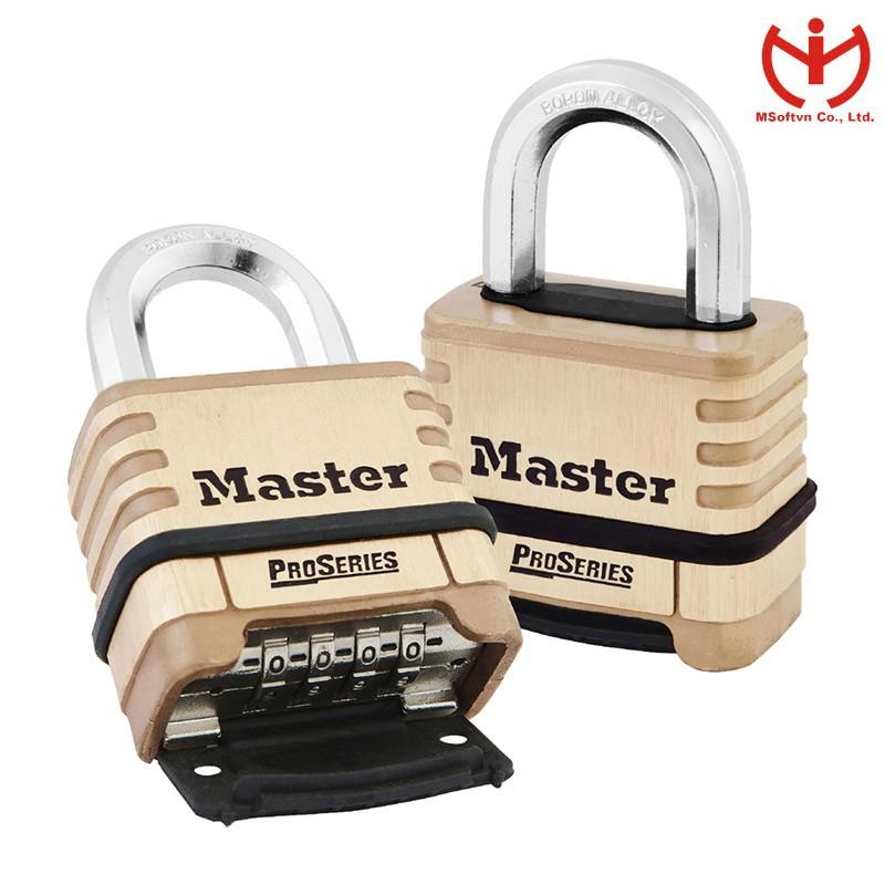 Ổ khóa số Master Lock 1175 EURD Thân Đồng Rộng 57mm dòng ProSeries - MSOFT