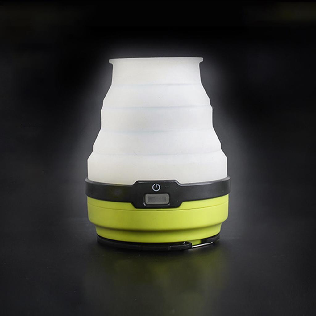 LED Camping Lamp Garden Lantern Solar Collapsible Emergency Lights for Car