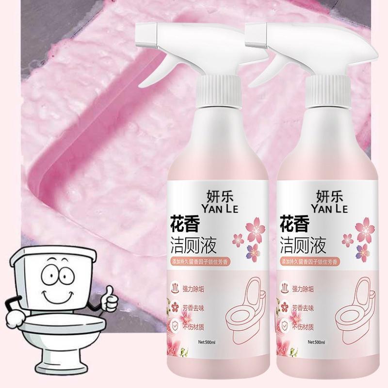 CHAI XỊT TẨY RỬA NHÀ VỆ SINH DẠNG BỌT MÙI HOA ANH ĐÀO 500ml Làm Sạch