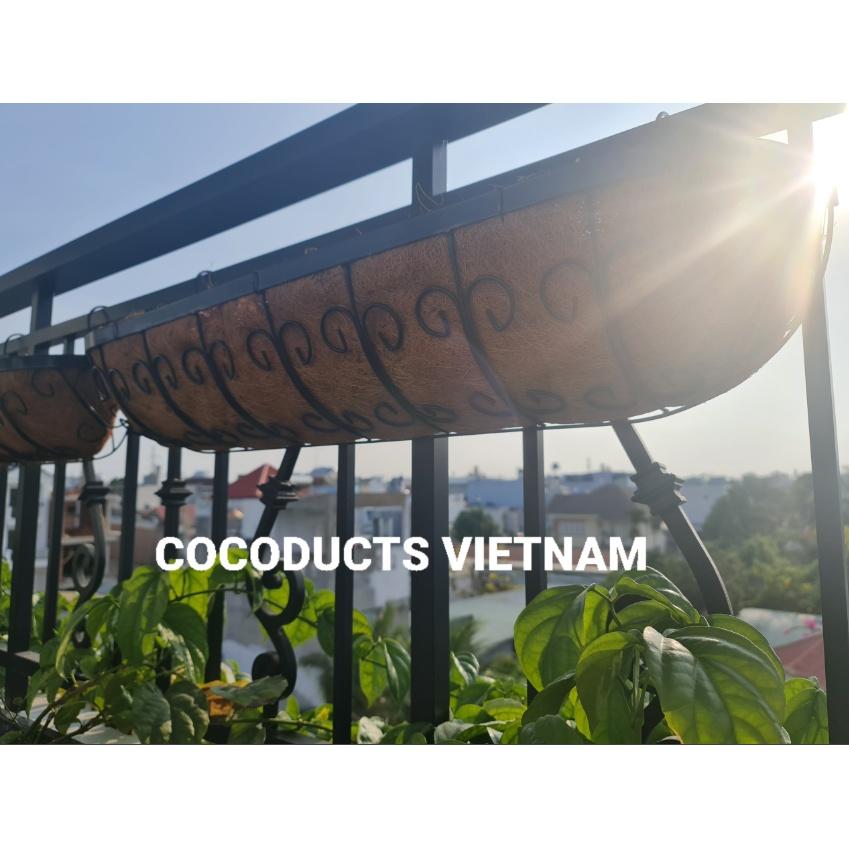 Giỏ treo ban công bán nguyệt