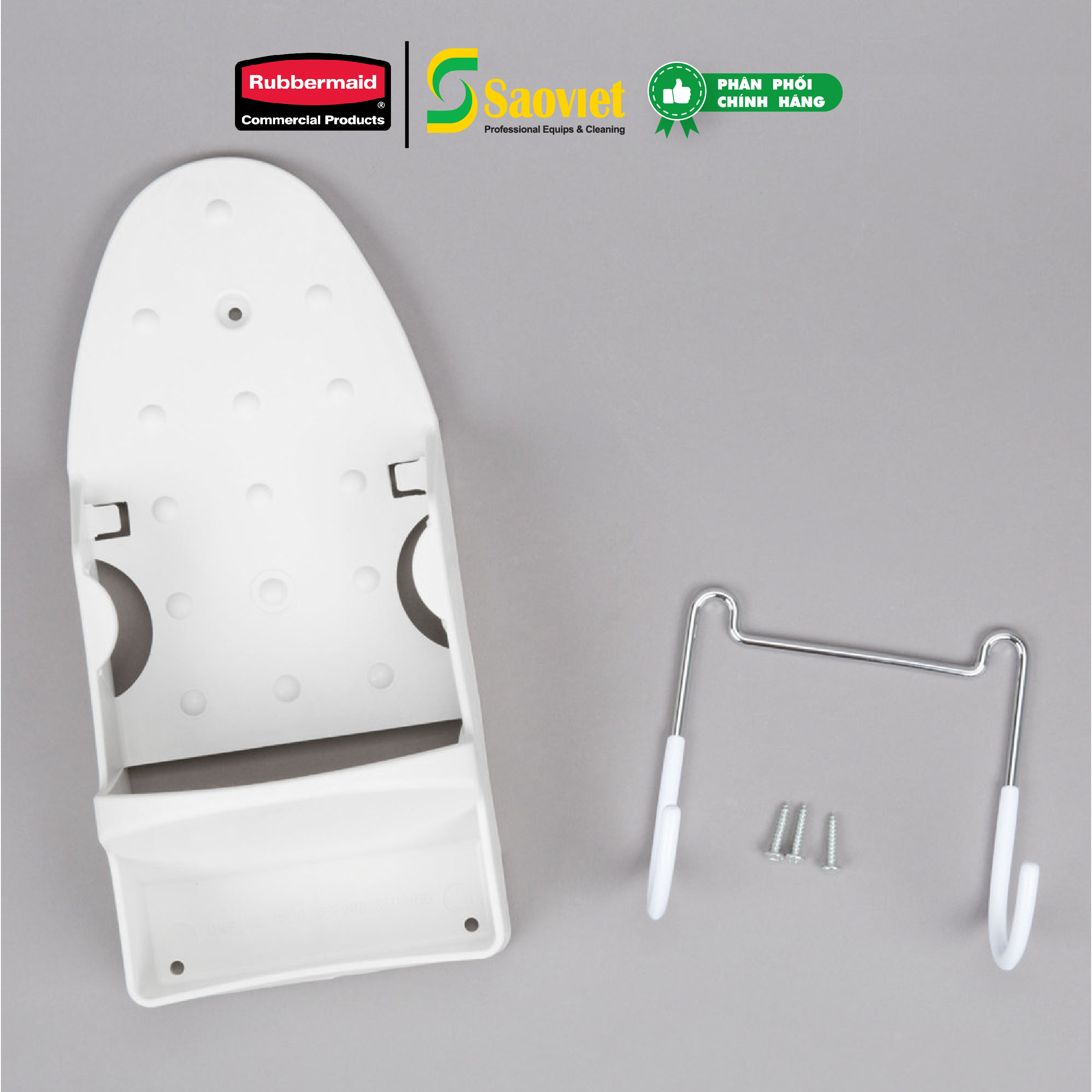 GIÁ TREO BÀN ỦI RUBBERMAID IRON ORGANISER MỸ - SKU: FG245506WHT