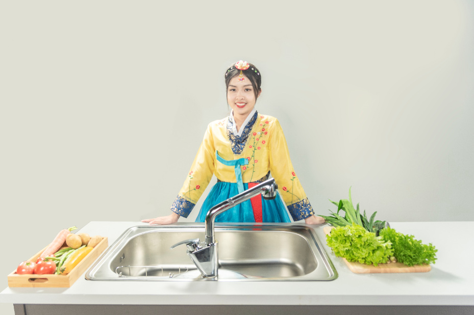 Chậu rửa bát inox 304 1 hố Lizens VS 870