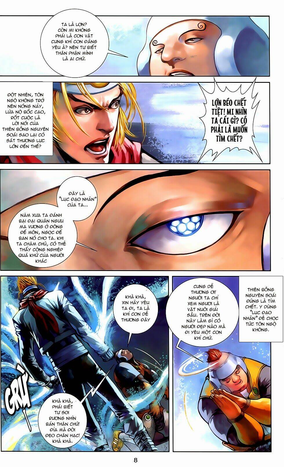 cơ giáp viên thần (ape's god) chapter 2 8