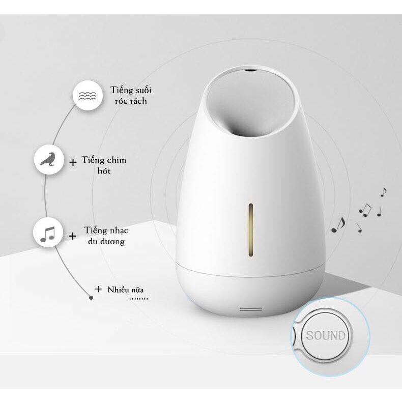 Máy Xông Tinh Dầu MIPOW VASO 3.0 Music Aromatherapy Diffuser BTA200S - Khuếch Tán Hương Thơm, Tạo Ẩm, Phát Nhạc