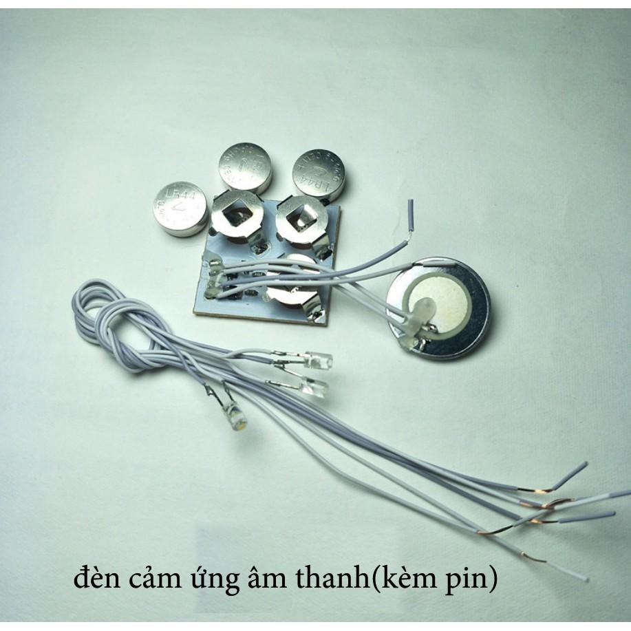 Đèn cảm ứng âm thanh và Đèn điều khiển bằng remote