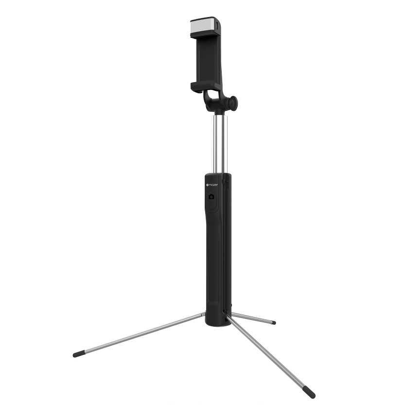 Gậy Chụp Hình Mazer Wireless Selfie Stick with Detectable Remote and Tripod Stand - Hàng Chính Hãng