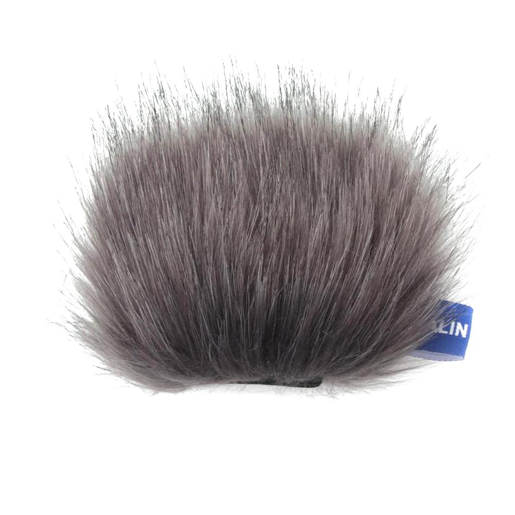 Milageto Ngoài Trời Mic Lông Kính Chắn Gió Bịt Dành Cho Máy Ghi Âm Tascam DR-05 Micro Stereo