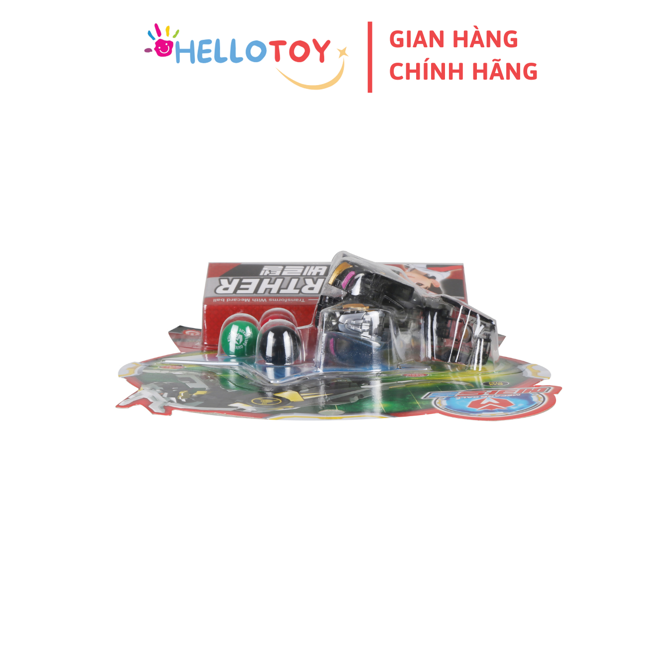 Đồ Chơi Xe Hơi Biến Hình MECARD BALL Werther - Hellotoy