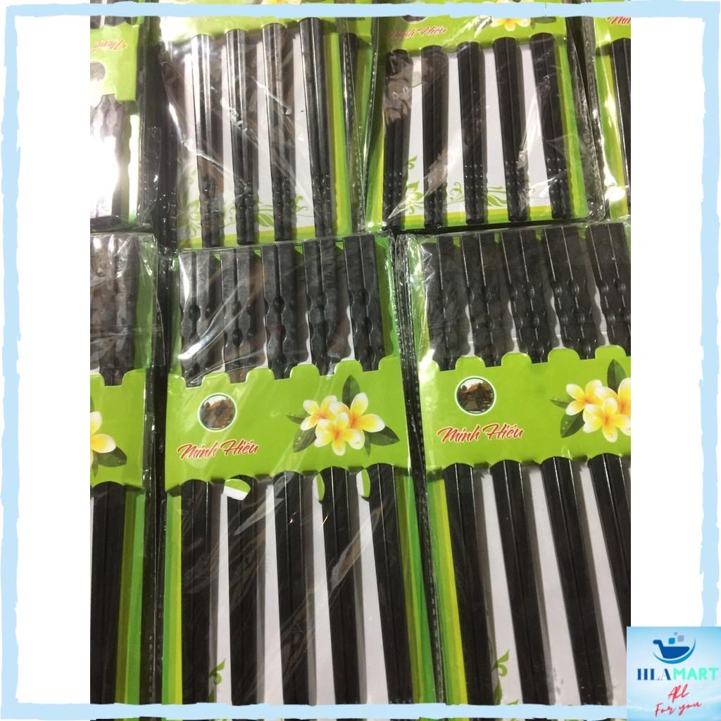 Set 20 đôi đũa nhựa phíp đen xoắn ,đũa có đầu sần chống trơn khi gắp, không bị đen, mốc, chịu lực tốt, khó cong, vênh dễ cầm nắm , an toàn và tiện lợi