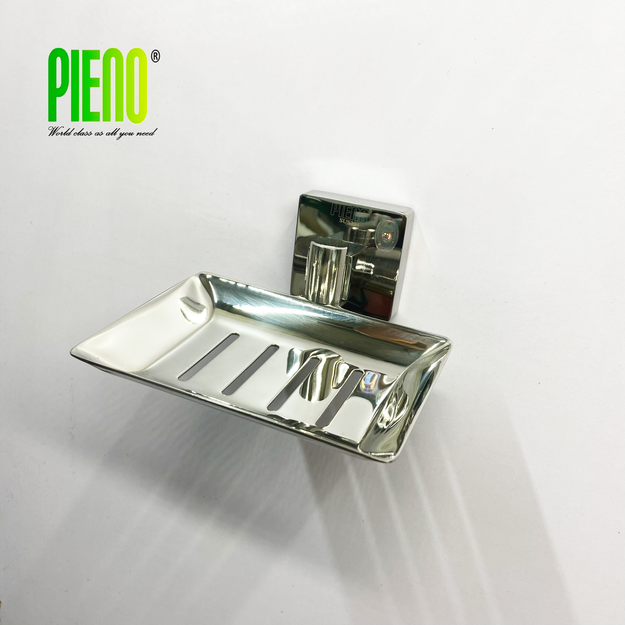 Kệ nan xà bông PIENO 100% inox sus 304