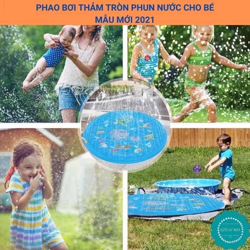 Bể Phao Tròn phun nước 1.7m