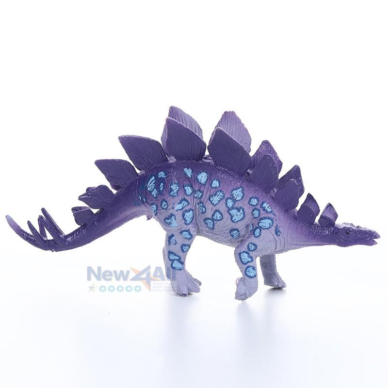 Bộ 6 đồ chơi mô hình Khủng Long kỉ Jura World (Size lớn 6x17 cm) New4all Dinosaur nhựa PVC an toàn cho bé 3 tuổi