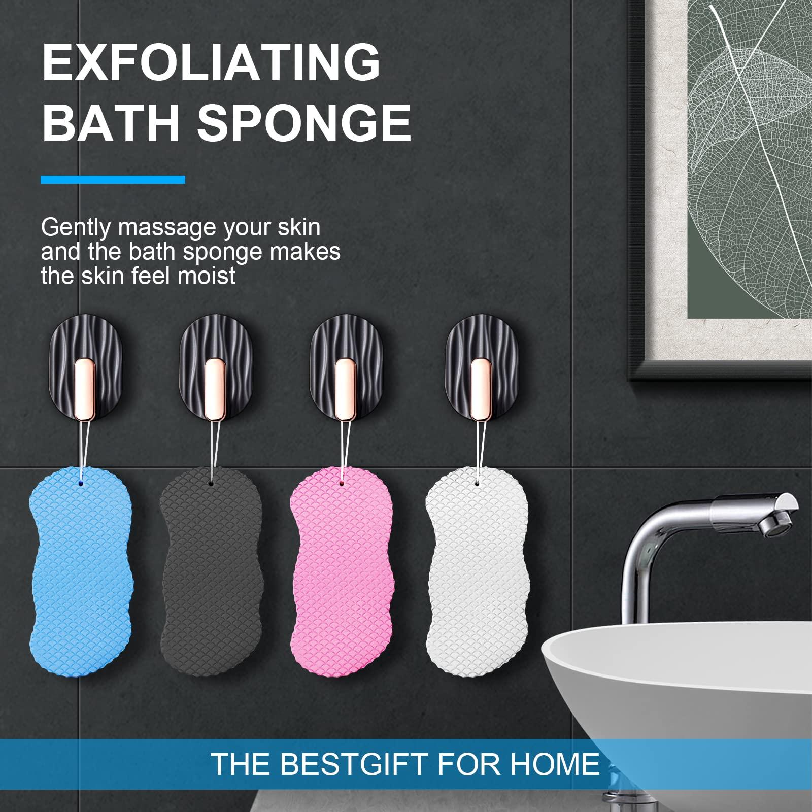 Bathing Sponge massage Sponge tắm Sponge, 4PCS Ultra Soft Bath Body Body Sprid