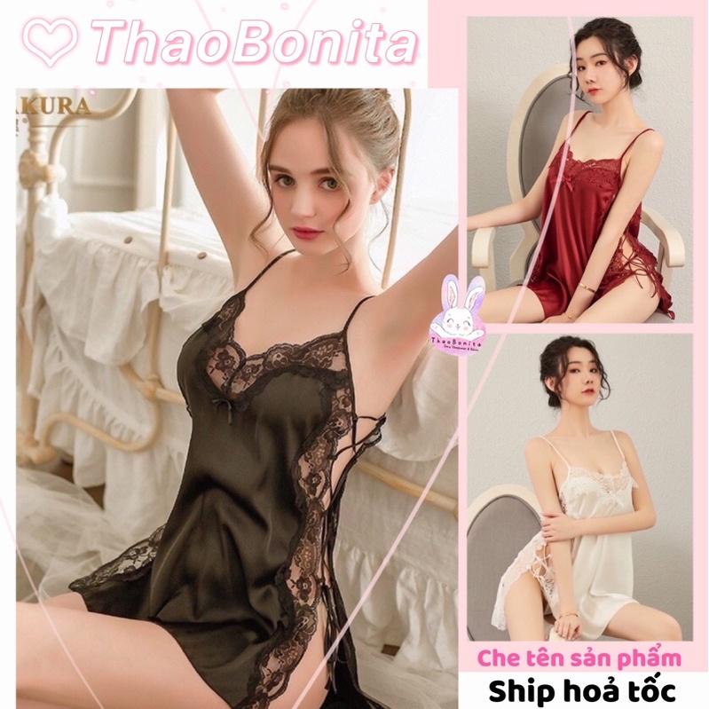 Váy ngủ đan dây eo Sexy T270 GIAO HOẢ TỐC HCM