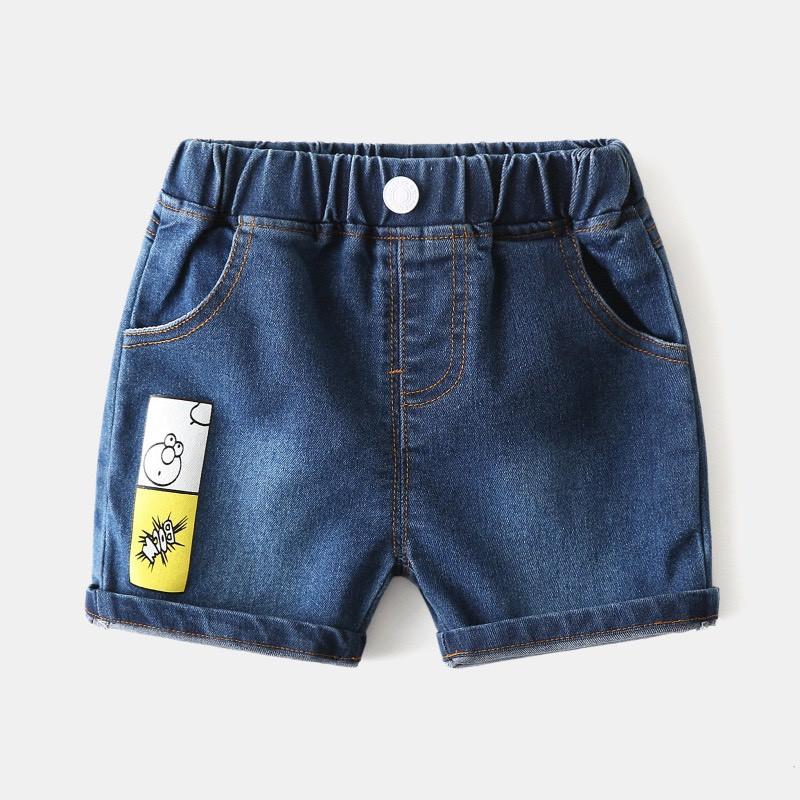 quần jean cộc bé trai và bé gái size 90-130 - 1