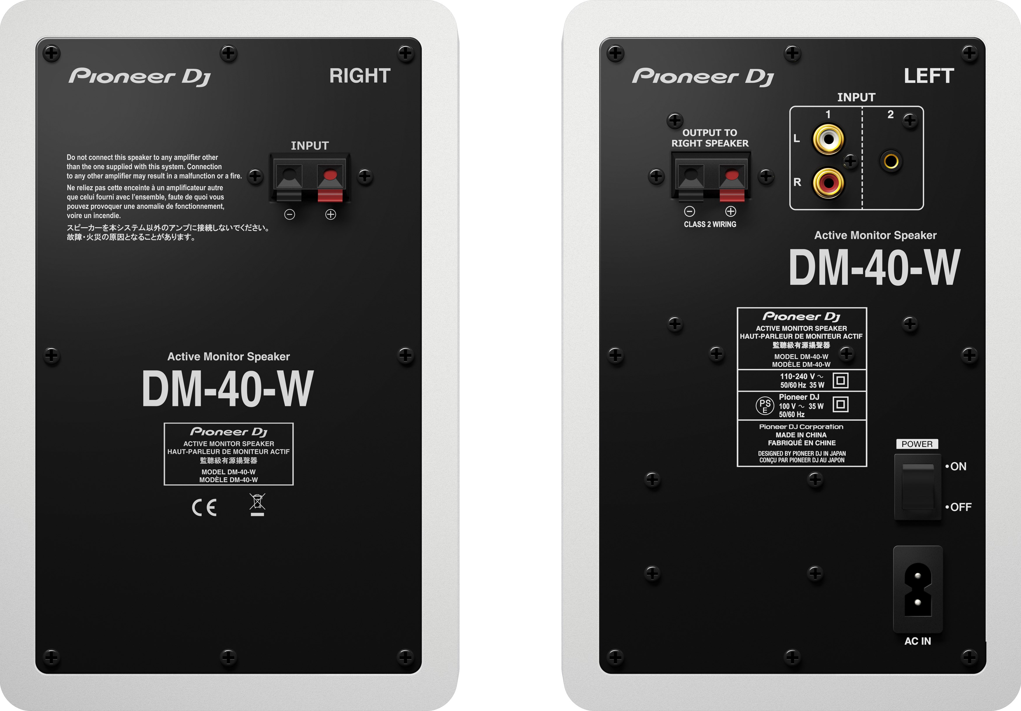Loa kiểm âm Pioneer DJ DM 40 - Hàng Chính Hãng