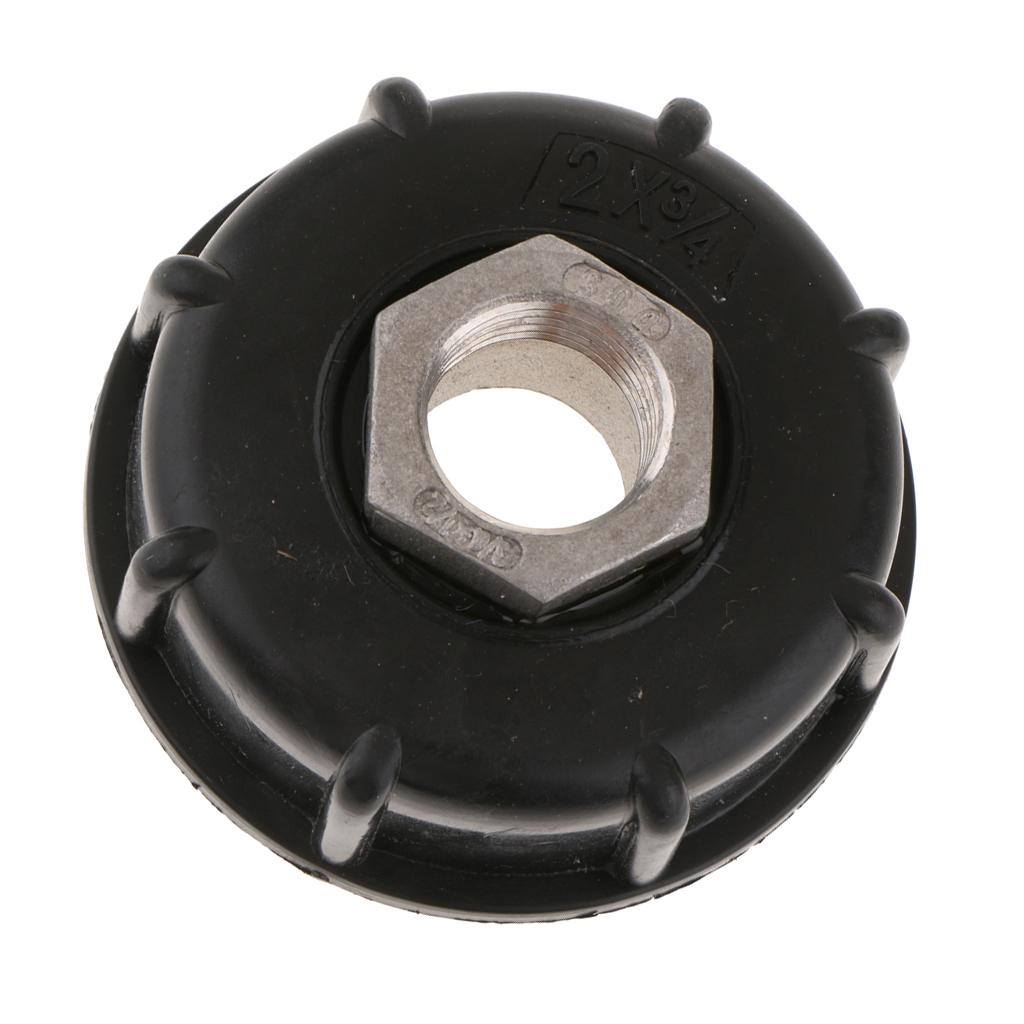 IBC Túi Nước Adapter Nắp 60 Mm Thô Sợi Chỉ Đến Năm 1/2  Bên Trong Đường Chỉ May