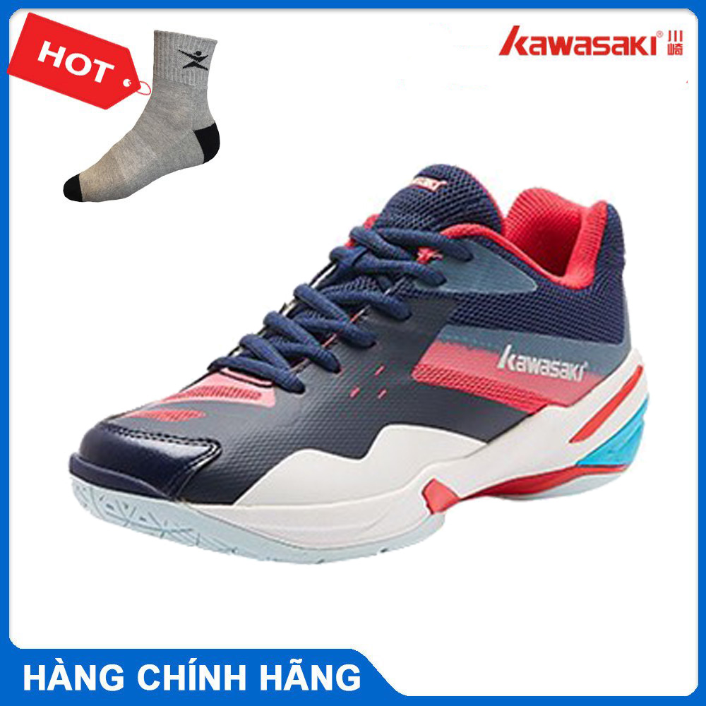 Giày cầu lông kawasaki K366 chính hãng dành cho cả nam và nữ, chống trơn trượt, bảo hành 6 tháng size