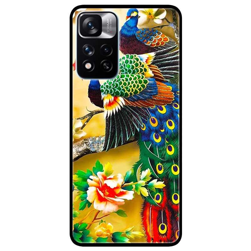 Ốp lưng dành cho Xiaomi Redmi Note 11 Pro 5G mẫu Công Với Hoa
