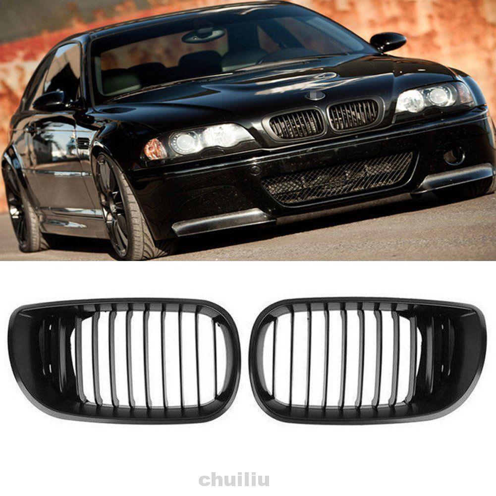 1 Cặp Lưới Tản Nhiệt Cho Xe Hơi Bmw E46 98-01