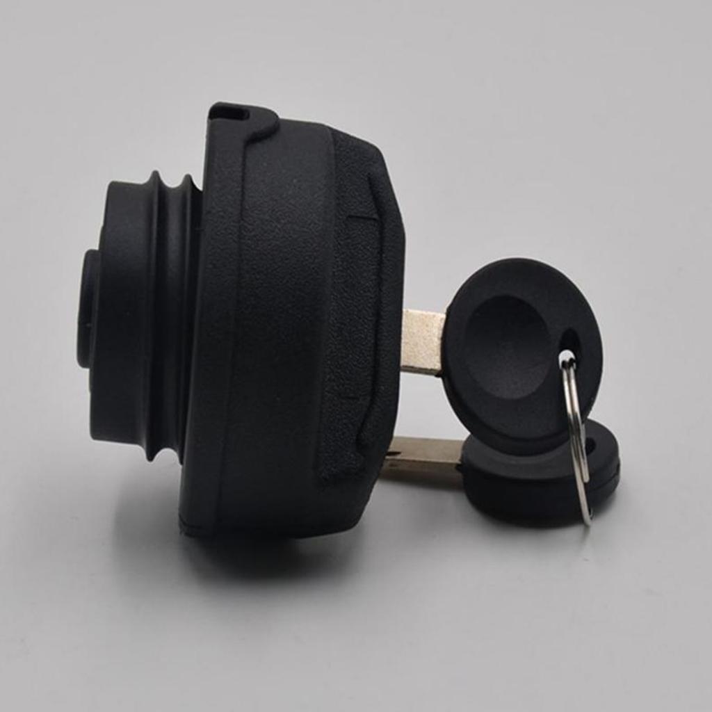 Car Fuel Petrol Gas Cap Black + Keys Fits for Opel Vauxhall Zafira Vectra