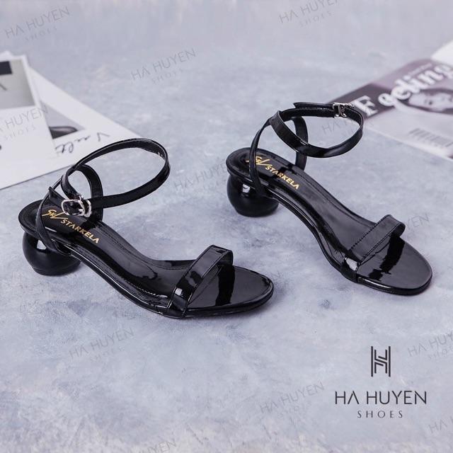 GIÀY CAO GÓT 3p I SANDAL GÓT TRỨNG QUAI MẢNH XỊN XÒ HÀNG VNXK CAO CẤP