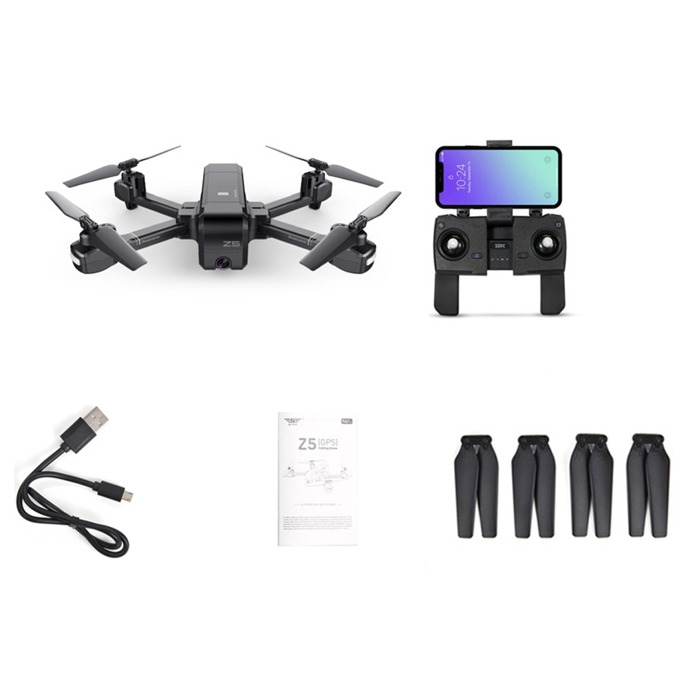 Drone Flycam SJRC Z5 ,1080P FHD định vị GPS 2.4G,follow me,kết nối Wifi - Hàng chính hãng