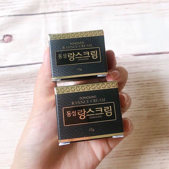 [Mini size 10g] Kem Dưỡng Trắng Da, Làm Giảm Thâm Nám DongSung Rannce Cream 10g