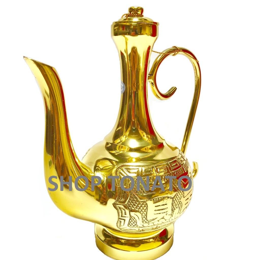 BÌNH RƯỢU ĐỰNG NƯỚCBẰNG ĐỒNG B111,B112 CAO 15CM,19CM